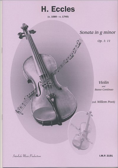 H. Eccles: Sonate 11 G Op.1