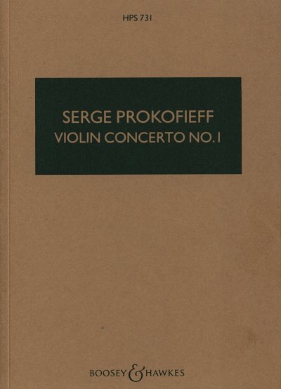 S. Prokofjew: Violin Concerto No.1 In D Op.19, Sinfo (Bu)