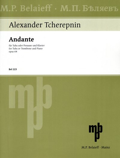 A.N. Tscherepnin: Andante Op 64