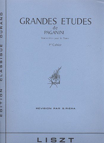 F. Liszt: Grandes Etudes de Paganini 1 (1-3), Klav