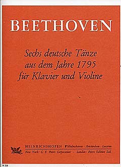 L. v. Beethoven: 6 Deutsche Taenze