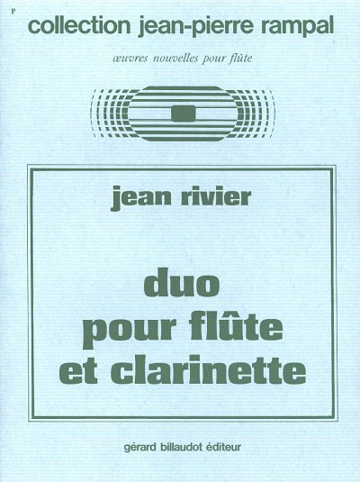 J. Rivier: Duo Flute Clarinette, FlKlar (Sppa)