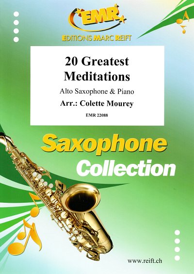 C. Mourey: 20 Greatest Meditations, ASaxKlav