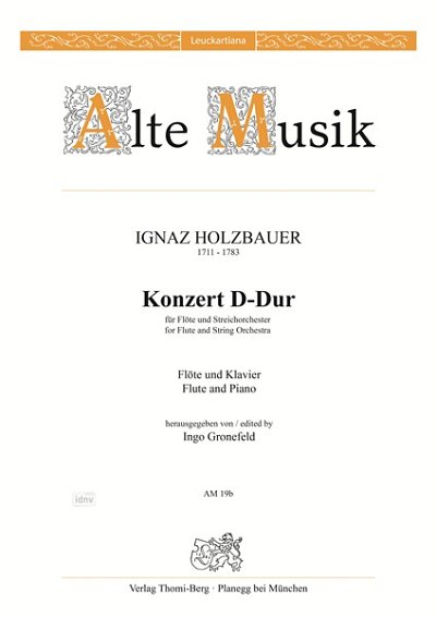 I. Holzbauer: Konzert D-Dur, FlKlav (KASt)