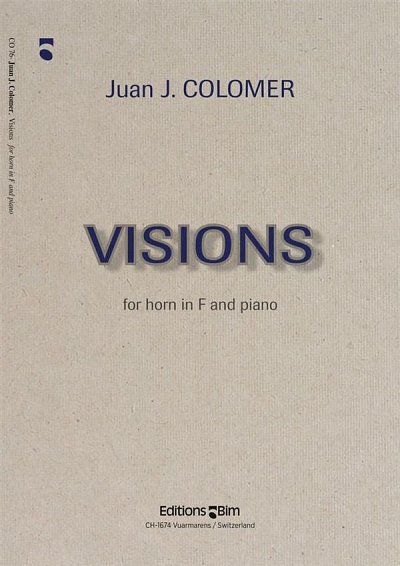 J.J. Colomer: Visions, HrnKlav (KlavpaSt)