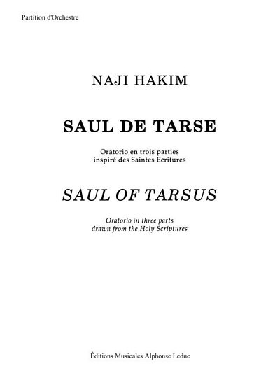 N. Hakim: Saul De Tarse, Sinfo (Part.)