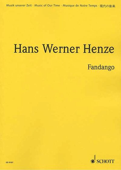 H.W. Henze: Fandango , Orch (Stp)