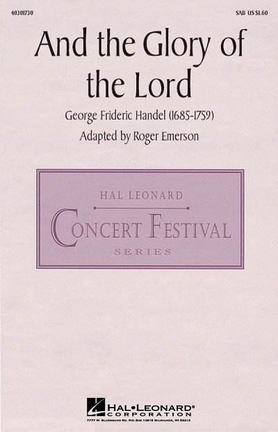 G.F. Haendel: And the Glory of the Lord