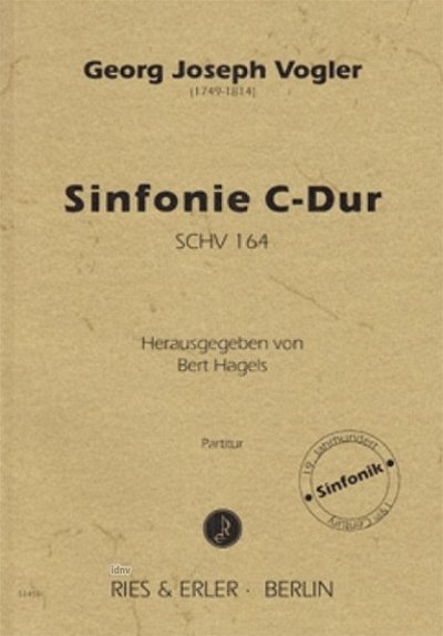 G.J. Vogler: Sinfonie C-Dur SCHV 164 , Sinfo (Part.)