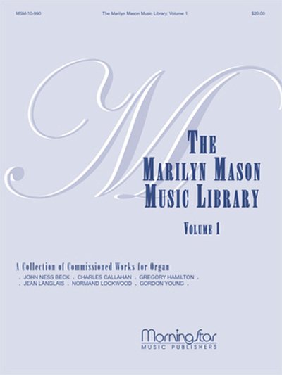 The Marilyn Mason Music Library, Volume 1, Org