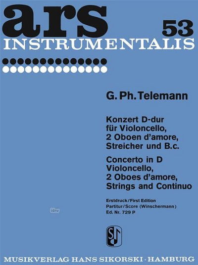 G.P. Telemann: Konzert D-Dur Ars Instrumentalis 53