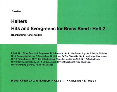 Halters Hits and Evergreens 2, Varblaso;Key (TbB(BC))