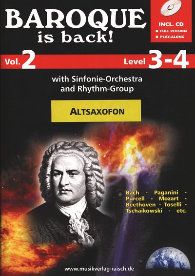 Baroque is back vol.2 (+CD), 1-2Asax (+CD)