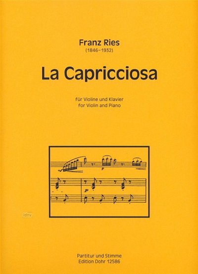 F. Ries: La Capricciosa, VlKlav (PaSt)
