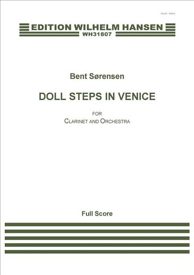 B. Sørensen: Doll Steps In Venice, KlarOrch (Part.)