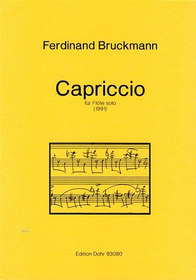 F. Bruckmann: Capriccio, Fl (Sppa)