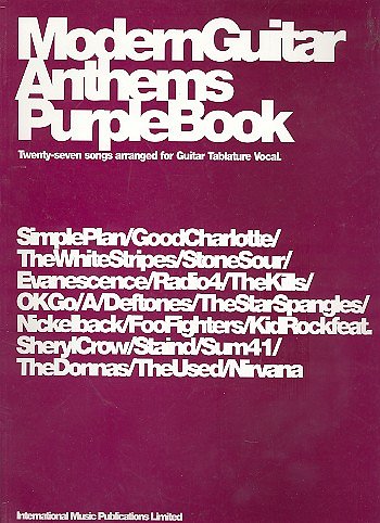 Modern Guitar Anthems Purple Book