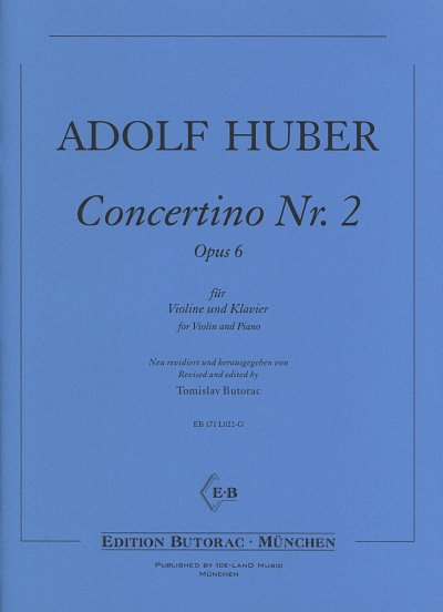 T. Butorac: Schueler-Concertino Nr. 2 op. , VlKlav (KlavpaSt