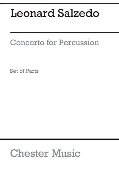 L. Salzedo: Concerto For Percussion Op. 74 (1969) Pts, Perc