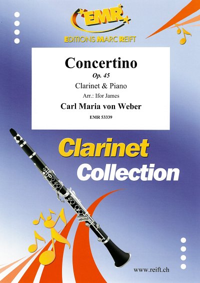 C.M. von Weber: Concertino, KlarKlv