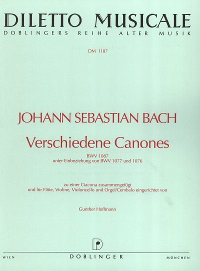 J.S. Bach: Verschiedene Canones
