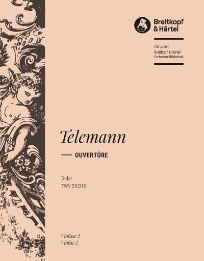 G.P. Telemann: Ouvertüre D-dur, Sinfo (Vl2)