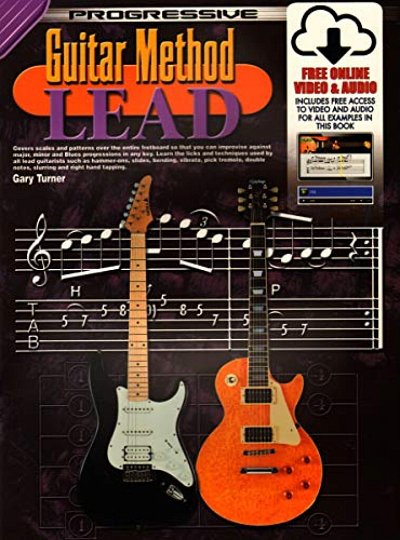 G. Turner: Progressive Guitar Method Lead, Git (+CD+DVD)