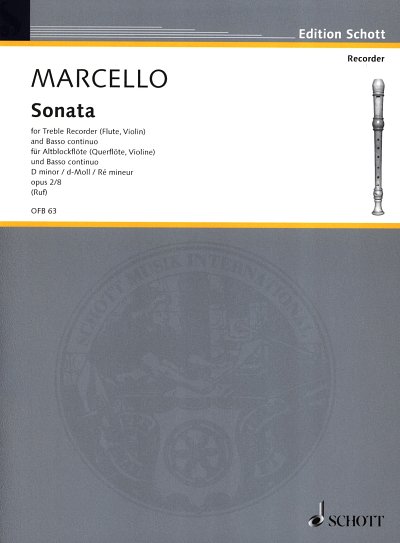 B. Marcello: Zwei Sonaten op. 2 