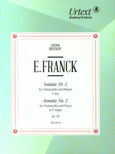 E. Franck: Sonate Nr. 2 F-dur op. 42, VcKlav (KlavpaSt)