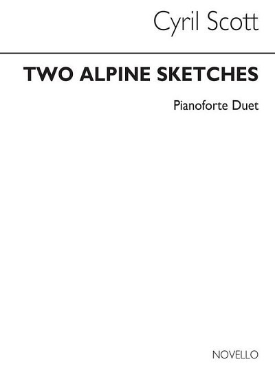 C. Scott: Two Alpine Sketches Op58 Piano Duet, Klav4m (Bu)