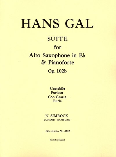 H. Gál: Suite op. 102b  (KASt)