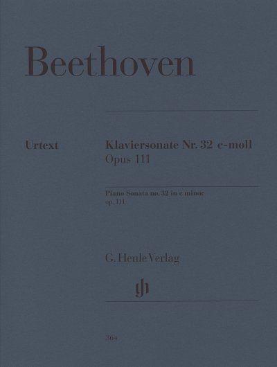 L. v. Beethoven: Klaviersonate Nr. 32 c-moll op. 111, Klav