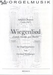 J. Brahms: Wiegenlied, Org