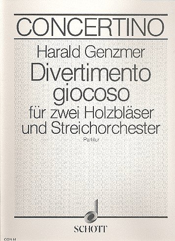 H. Genzmer: Divertimento giocoso GeWV 171  (Part.)