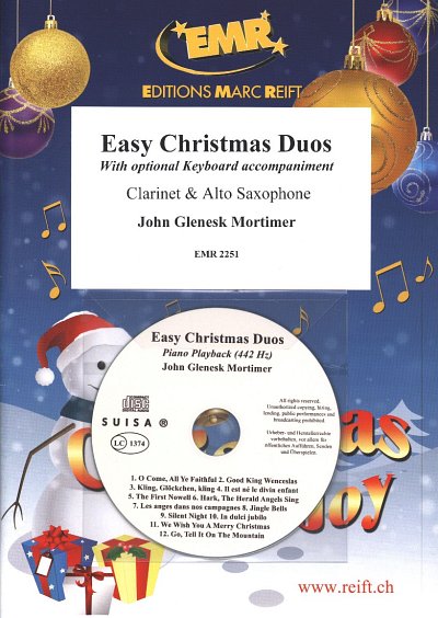 AQ: J.G. Mortimer: Easy Christmas Duos (+CD) (B-Ware)