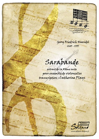 G.F. Händel: Sarabande, Vcens (Pa+St)