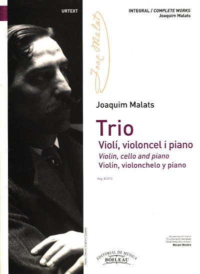 J. Malats: Trio, VlVcKlv (SppaSt)