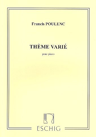 F. Poulenc: Thème Varié, Klav