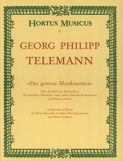 G.P. Telemann: Der getreue Musikmeister, FlBc