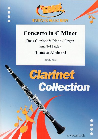 T. Albinoni: Concerto In C Minor, BassklarKlav