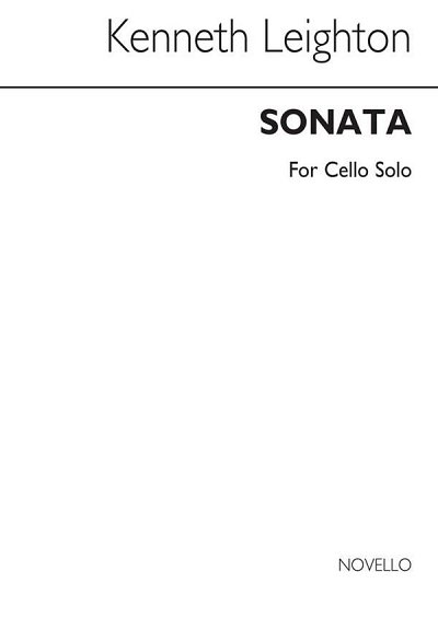 K. Leighton: Sonata For Cello Solo, Vc