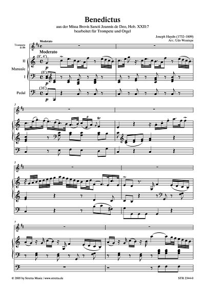 DL: J. Haydn: Benedictus aus der Missa Brevis Sancti Joannis