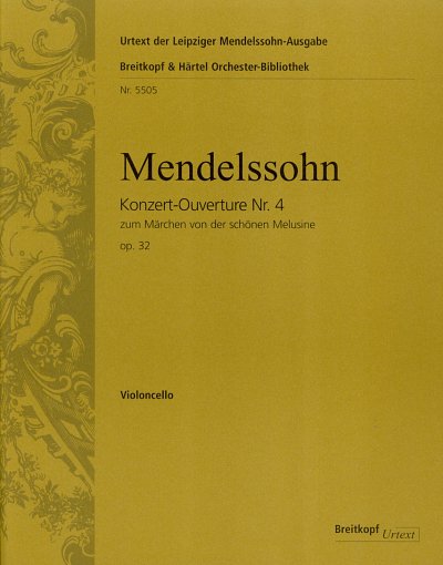 F. Mendelssohn Bartholdy: Das Maerchen Von Der Schoenen Melusine Op 32 - Konzert Ouvertuere