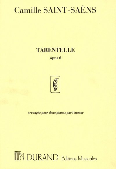 C. Saint-Saëns: Tarentelle opus 6, Klav4m (KlavpaSt)