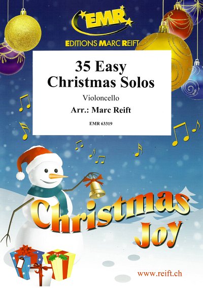 M. Reift: 35 Easy Christmas Solos, Vc