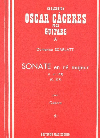 D. Scarlatti: Sonate L 103 K. 259, Git/Lt