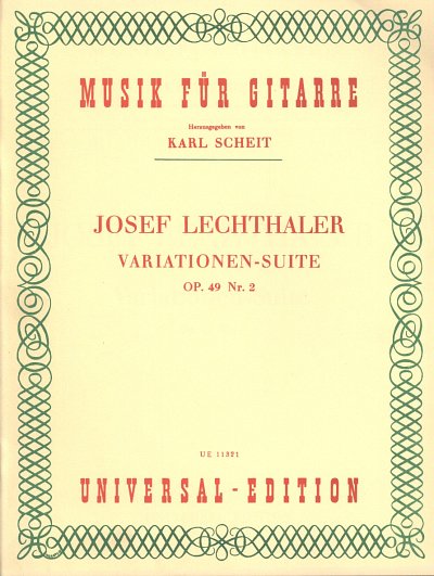 L. Josef: Variationen-Suite op. 49/2 