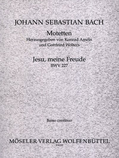 J.S. Bach: Motetten, GchBc (Bc)