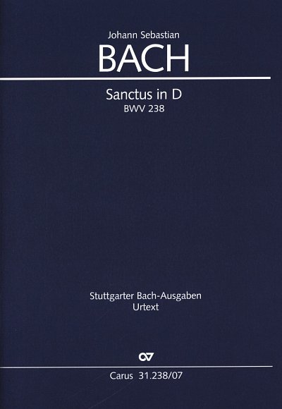 J.S. Bach: Sanctus in D BWV 238, Gch4Baro (Stp)