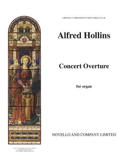 A. Hollins: Concert Overture In F Minor, Org